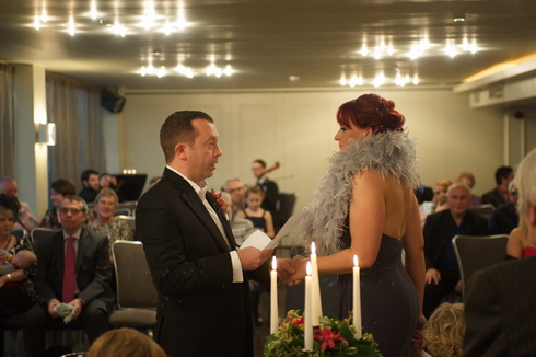 Vincent Hotel wedding ceremony service