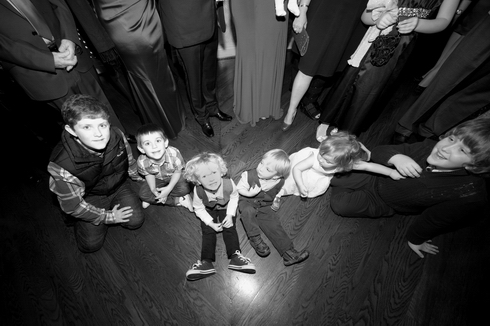 kids children at wedding