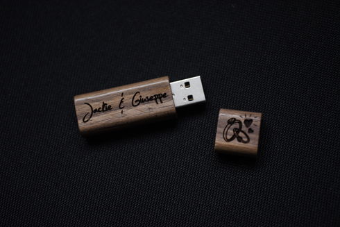 USB pen for wedding digital package