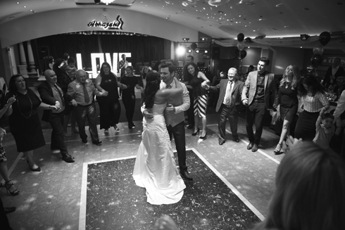 First dance photography at the Abhayah Liverpool wedding venue