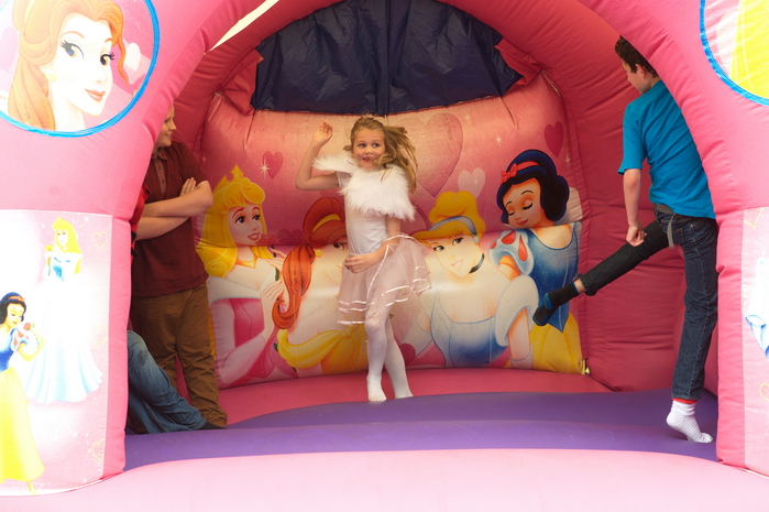 bouncy castle photography